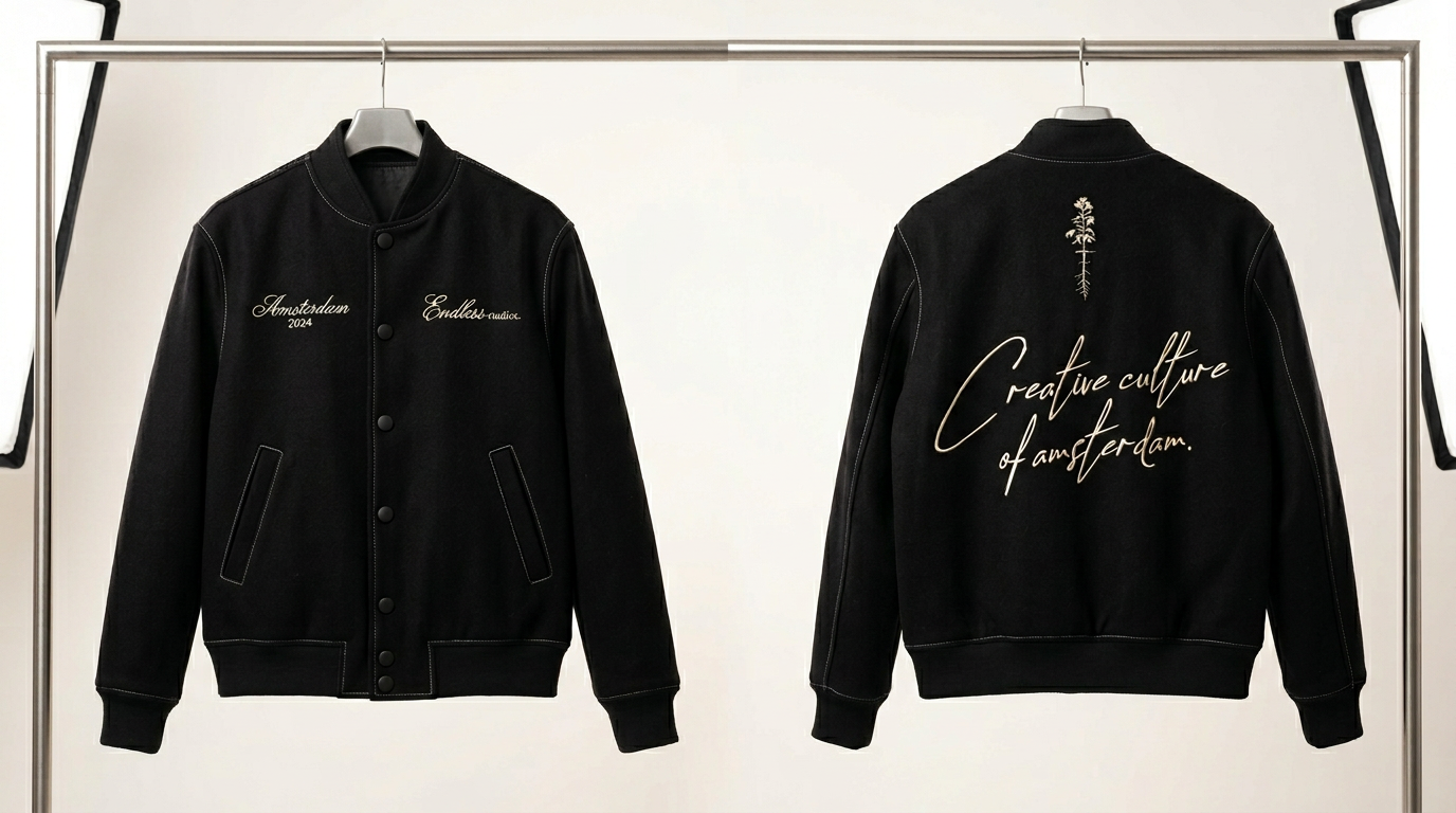 Creative Culture varsity jacket